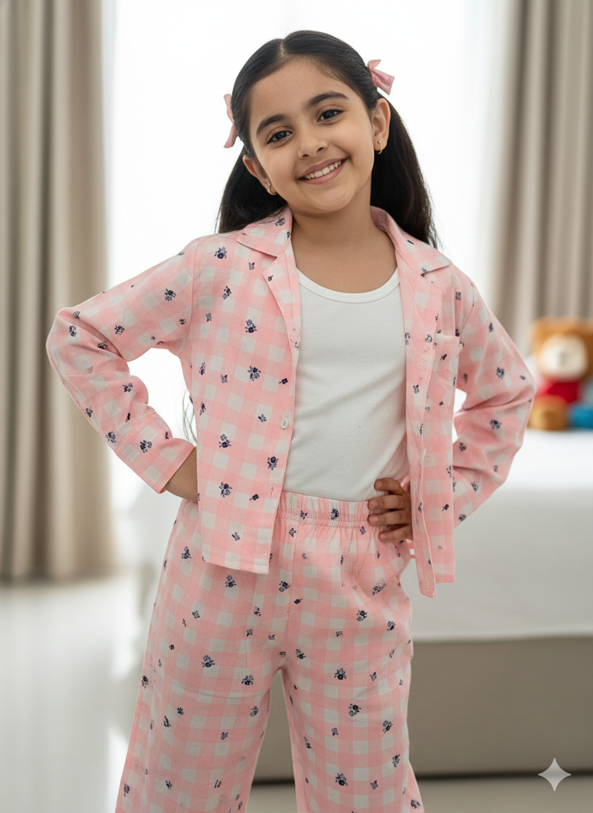 Girls Neon Pink Cords sets