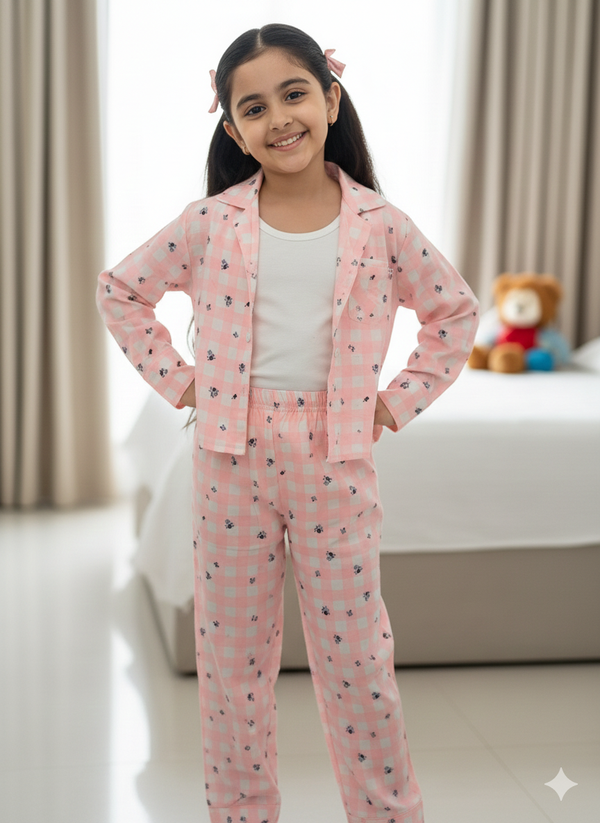 Girls Neon Pink Cords sets